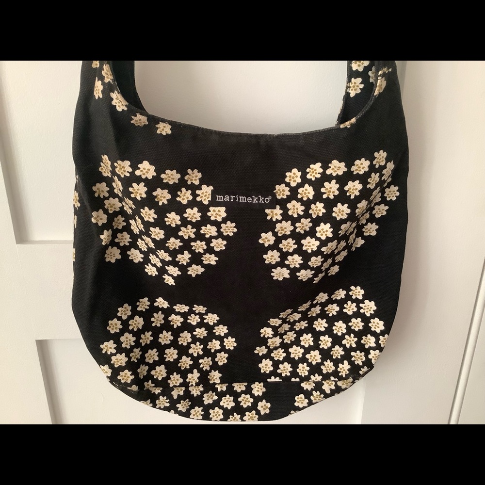 Marimekko canvas shoulder bag